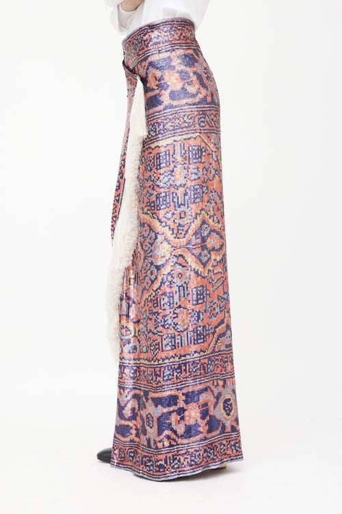 Maison Margiela Spring 2012 Sequin Tapestry Skirt
