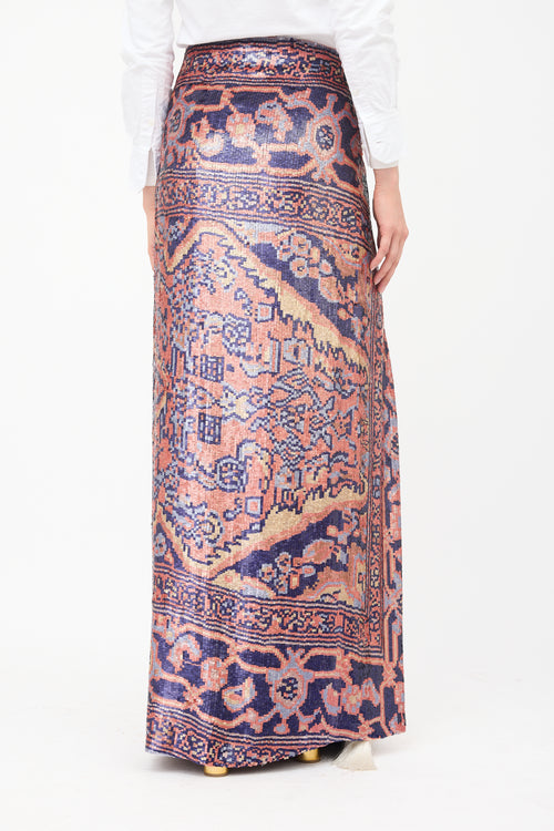 Maison Margiela SS 2012 Sequin Tapestry Skirt