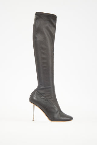 Maison Margiela Stretch Leather Nail Boot