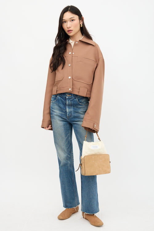 Maison Margiela Suede Camera Bag