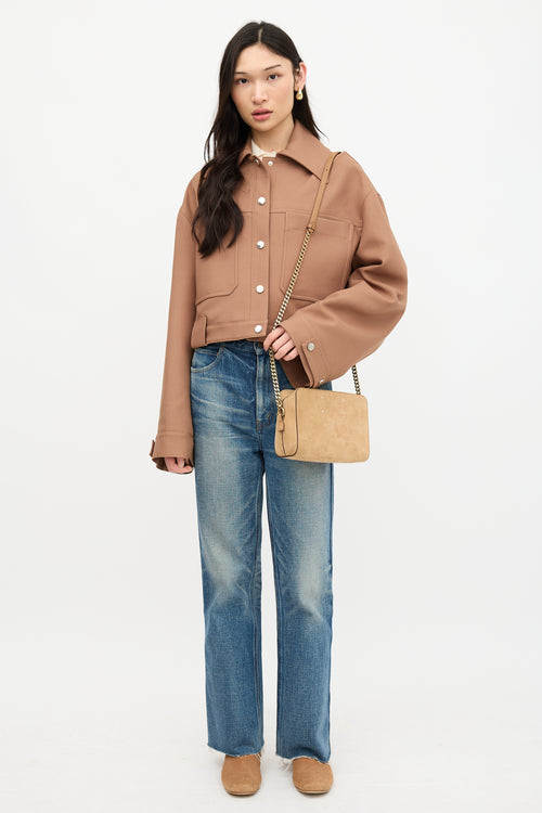 Maison Margiela Suede Camera Bag