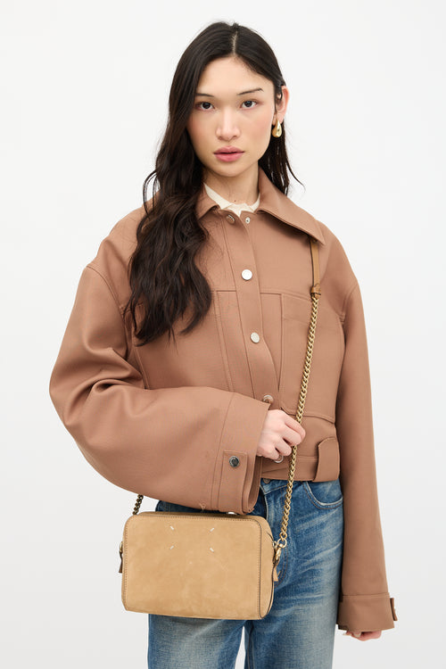 Maison Margiela Suede Camera Bag