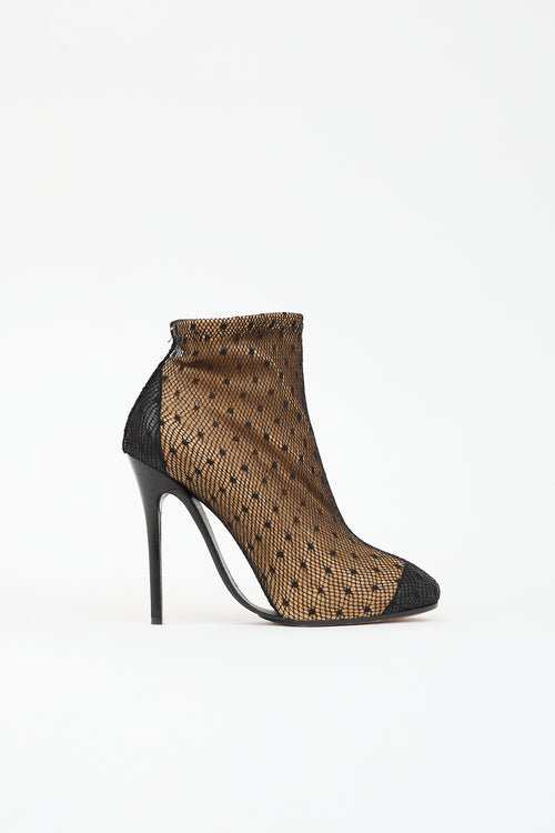 Maison Margiela Swiss Dot Mesh Heel