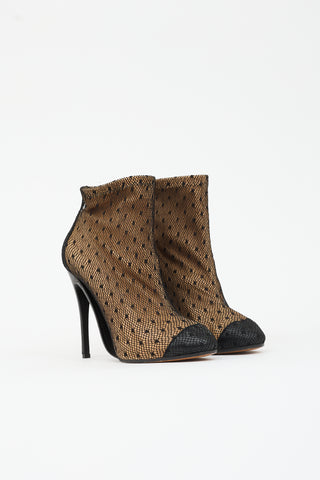 Maison Margiela Swiss Dot Mesh Heel
