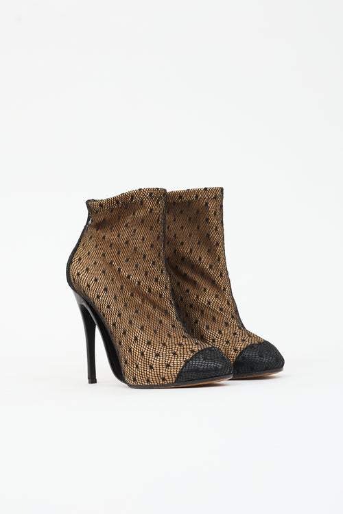 Maison Margiela Swiss Dot Mesh Heel
