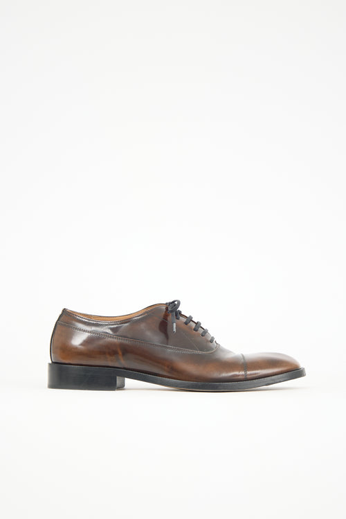 Maison Margiela Waxed Leather Oxford