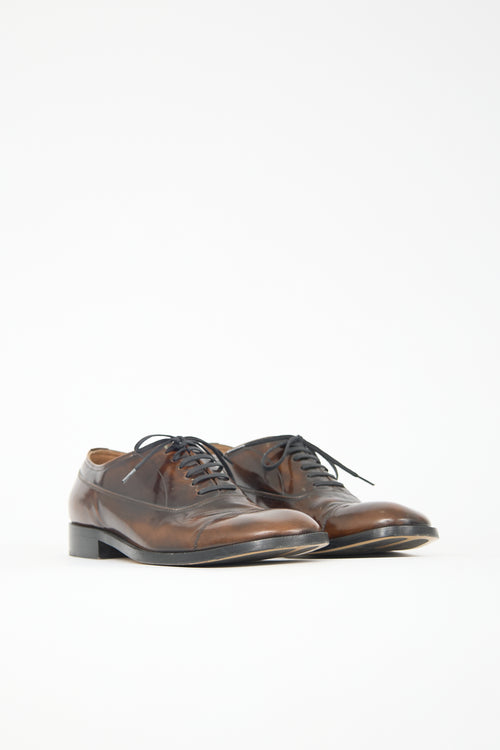 Maison Margiela Waxed Leather Oxford