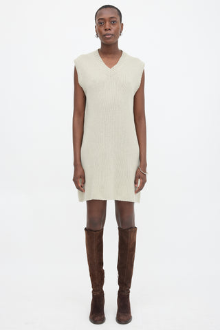 Maison Margiela Wool Sweater Vest Dress