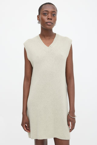 Maison Margiela Wool Sweater Vest Dress