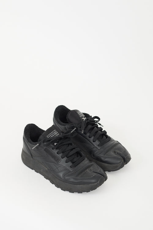 Maison Margiela X Reebok Black Project 0 Tabi Sneaker