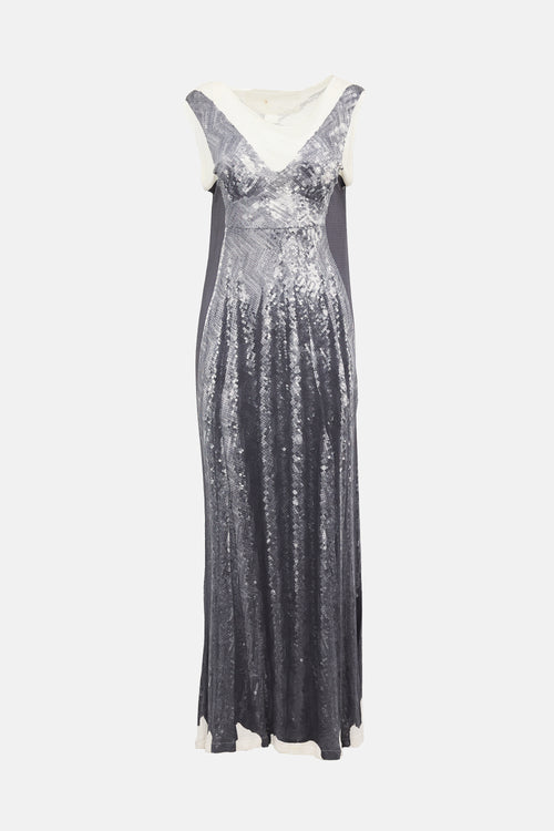 Maison Margiela X H&M Jersey Trompe L'Oeil Dress
