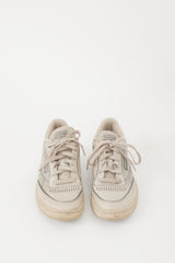 Maison Margiela X Reebok Beige Project 0 Club C Trompe L'Oeil  Sneaker