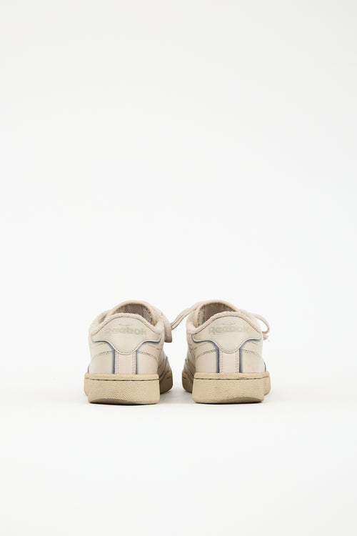 Maison Margiela X Reebok Leather Project 0 Club C Sneaker