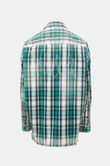 Maison Mihara Yasuhiro Distressed Embroidered Shirt