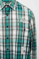 Maison Mihara Yasuhiro Distressed Embroidered Shirt