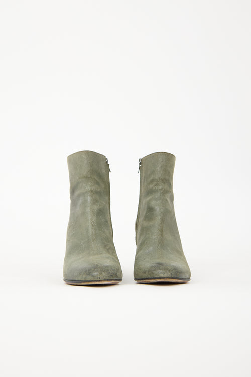 Maison Margiela Patina Leather Boot
