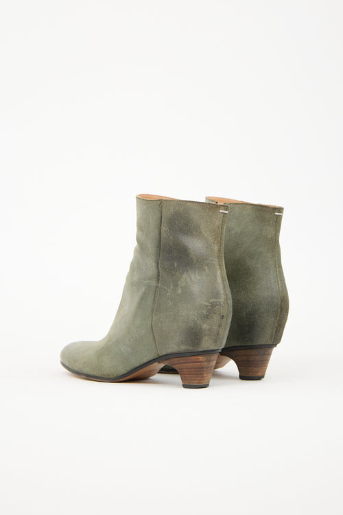 Maison Margiela Patina Leather Boot