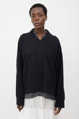 Maison Margiela Distressed Layered Sweatshirt