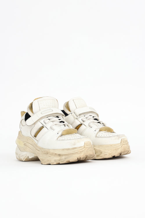 Maison Margiela Leather Retro Fit Sneaker
