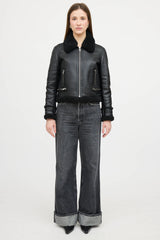 Maje Bartonfink Shearling Jacket