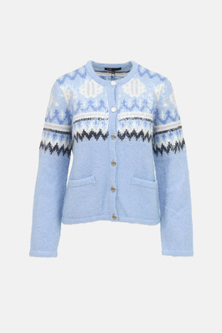 Maje Sequin Matalino Cardigan