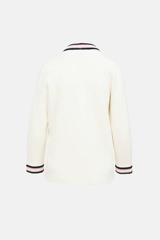 Maje Maison Embroidered Cardigan