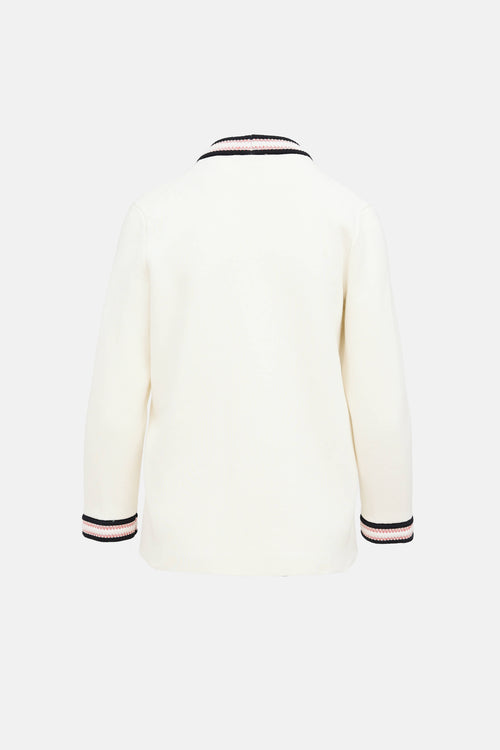 Maje Maison Embroidered Cardigan