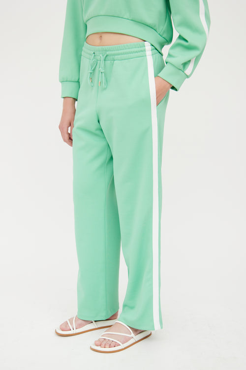 Maje Green Two Piece Lounge Set