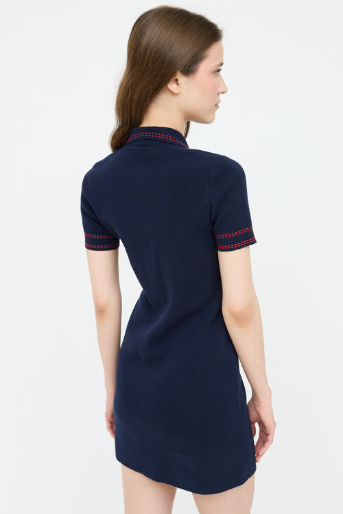 Maje Polo Button Up Dress
