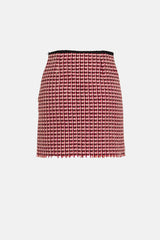 Maje Tweed Pocket Mini Skirt