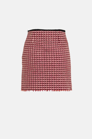 Maje Tweed Pocket Mini Skirt