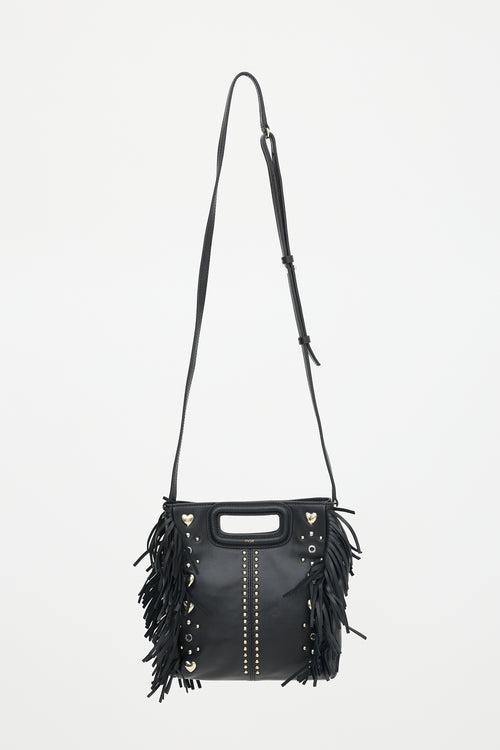 Maje Studded Fringe Bag