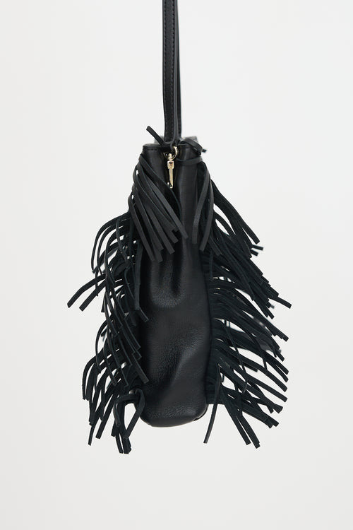 Maje Studded Fringe Bag