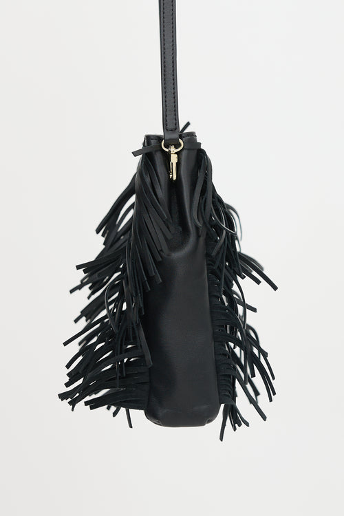 Maje Studded Fringe Bag