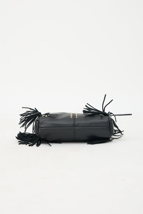 Maje Studded Fringe Bag