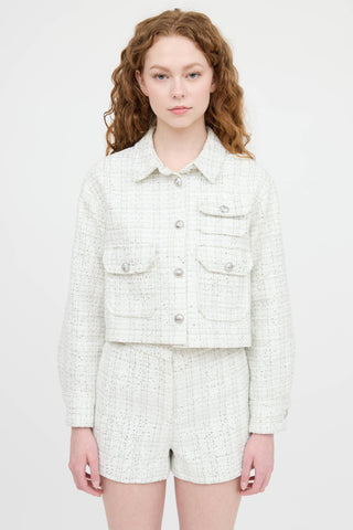 Maje Tweed Sequin Co-Ord Set