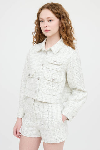 Maje Tweed Sequin Co-Ord Set