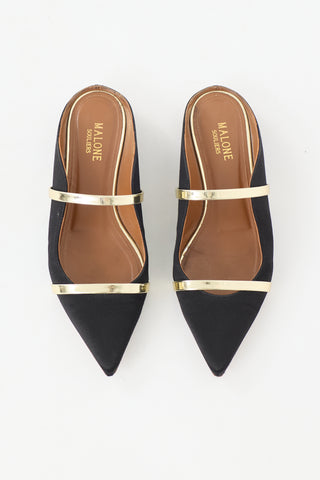 Malone Souliers Satin Mule