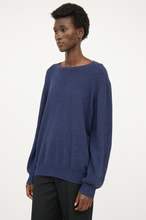 Malo Navy Cashmere Sweater