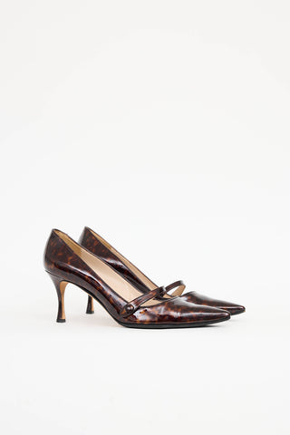 Manolo BlahnikPatent Mary Jane Pump