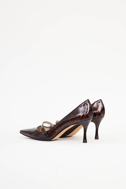 Manolo BlahnikPatent Mary Jane Pump