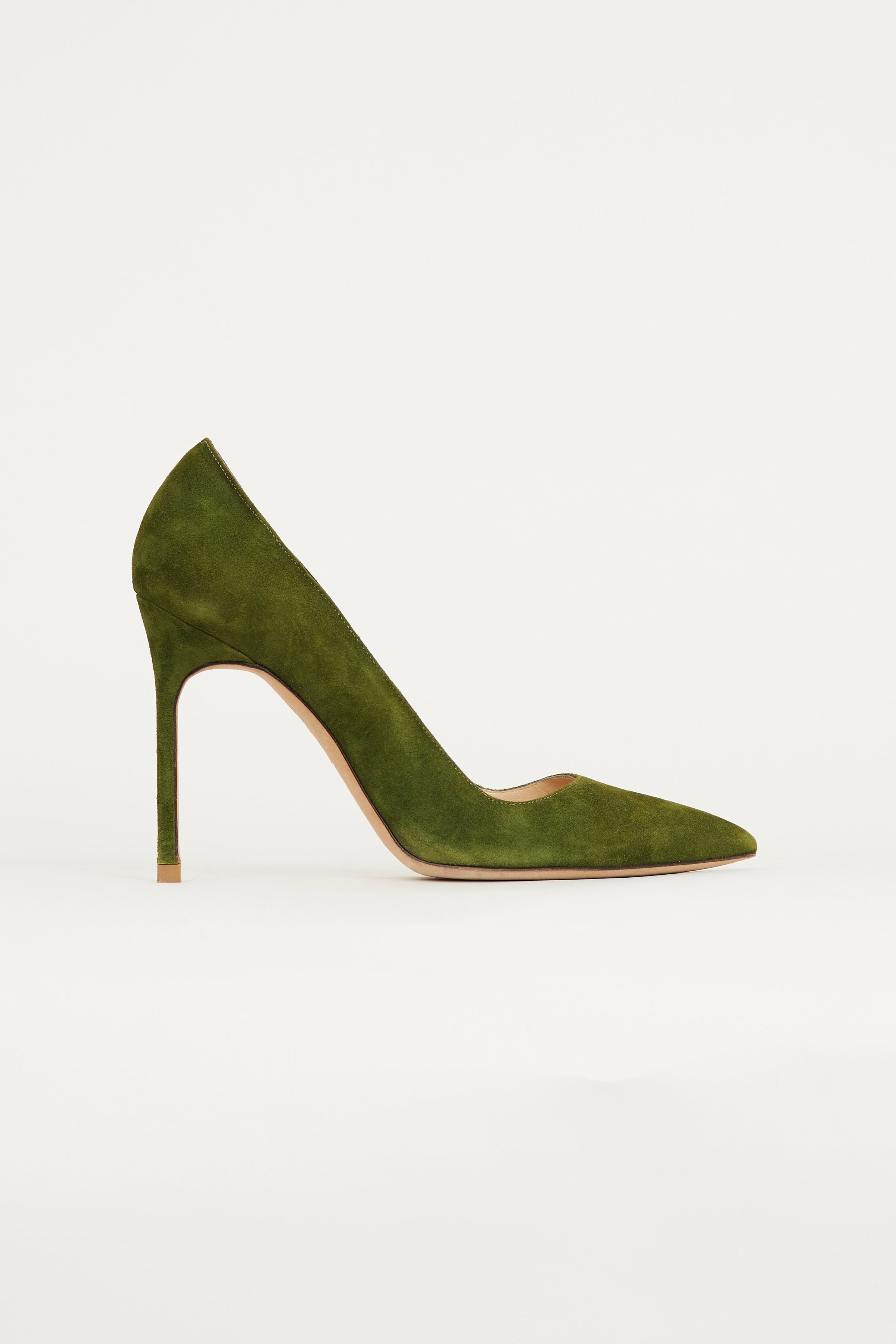 Michaela Moss Green Heels, Women's Fashion, Footwear, Heels on Carousell