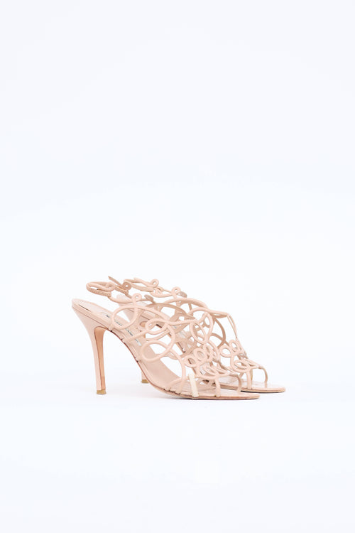 Manolo Blahnik Gori Cage Sandal