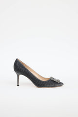 Manolo Blahnik Glitter Hangisi Pump