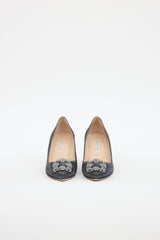 Manolo Blahnik Glitter Hangisi Pump