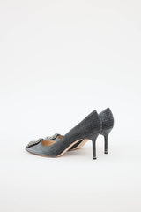 Manolo Blahnik Glitter Hangisi Pump