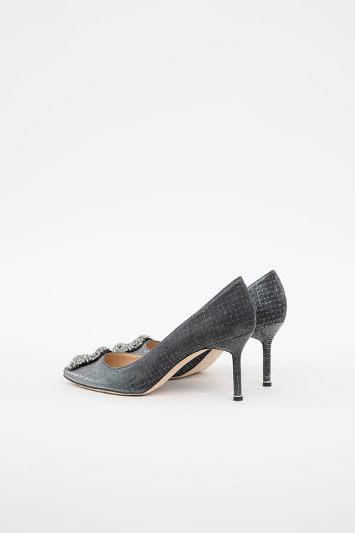 Manolo Blahnik Glitter Hangisi Pump
