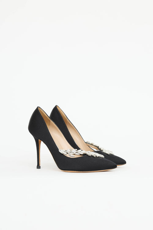 Manolo Blahnik Nadira Crystal Pump