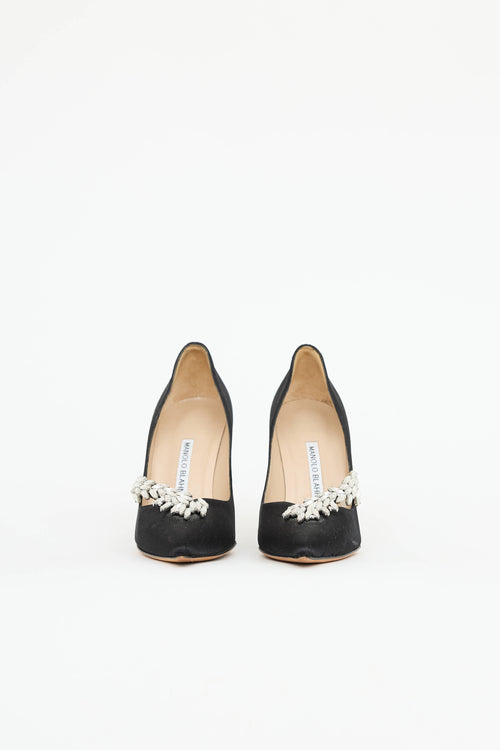 Manolo Blahnik Nadira Crystal Pump
