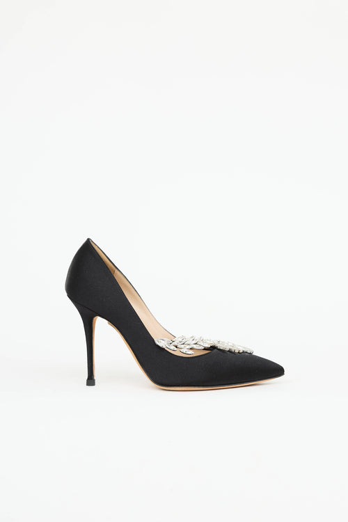 Manolo Blahnik Nadira Crystal Pump